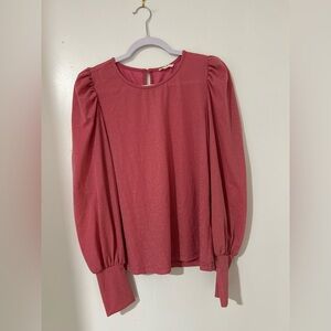 Easel‎ Glittery Pink Top